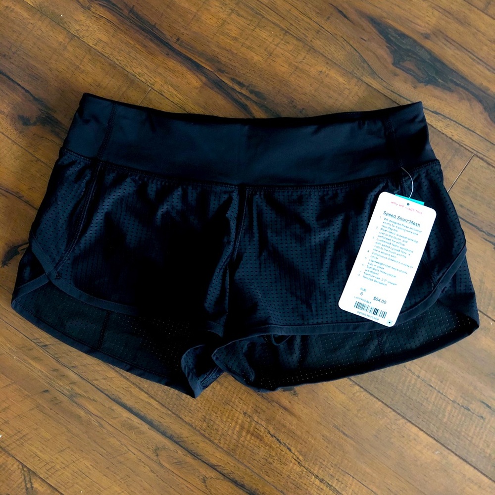 lululemon Speed Short Mesh